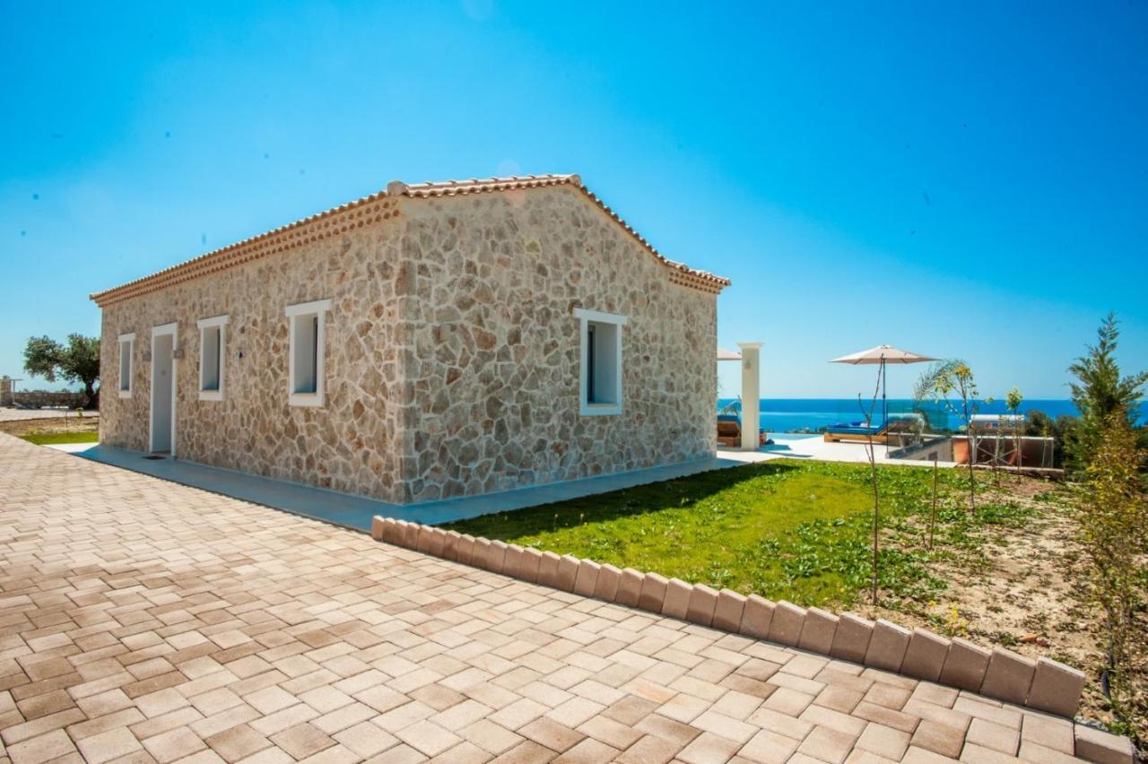 Natural Stone Villas Kefalonia Трапезаки Экстерьер фото
